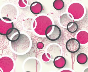 Abstract 3D Circle Design Wallpaper | Modern Wall Art HD | Dacorz